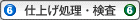 仕上げ処理・検査